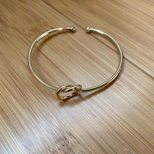 Gold colored bracelet